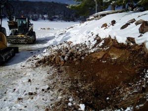 Shoreline Retention Example #2 - Before Shoreline Retention Example #2 - Before